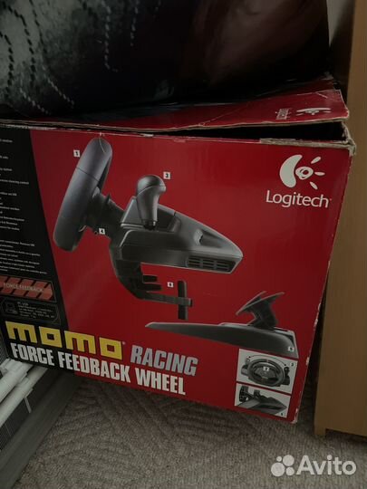 Игровой руль logitech momo racing