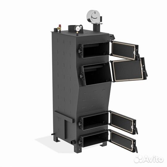 Твердотопливный котел длительного горения