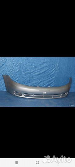 Бампер Chevrolet Lacetti Xb в цвет серебристый Gan