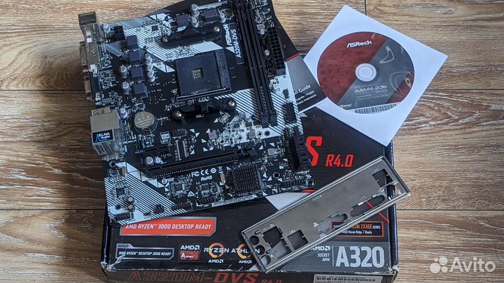Материнская плата ASRock A320M-DVS R4.0 AM4