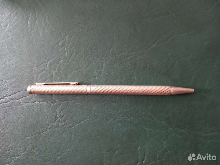 Серебряная шариковая ручка 925 проба вес 13,3 гр