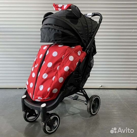 Прогулочная коляска Dearest 718, микки с ушками