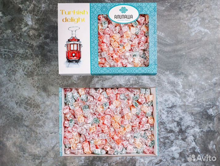 Турецкий рахат лукум 400 г LKM-4332