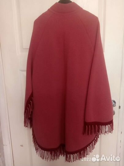 Пальто пончо