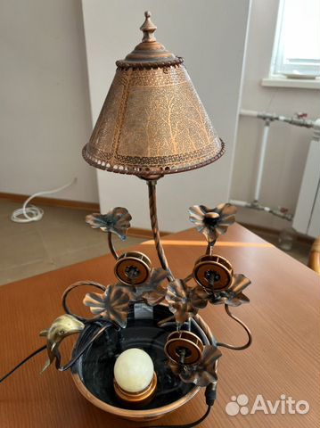Декоративный фонтанчик- светильник