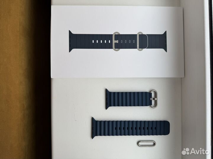 Ремешок apple watch ultra 2 blue ocean band