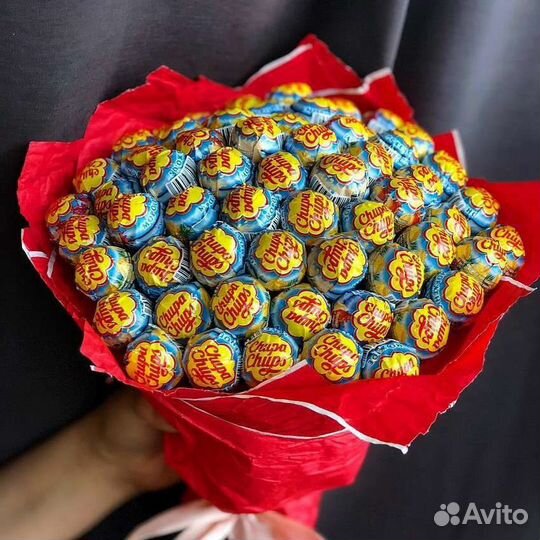 Букеты из конфет и подарочные боксы