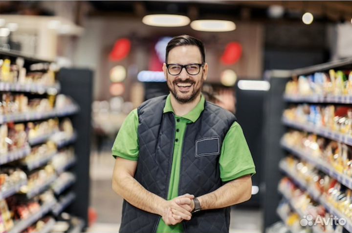 Работник торгового зала с ежедневной оплатой