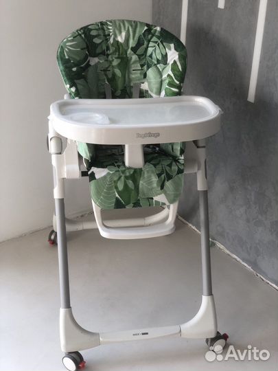 Стулчик 3в1 на колесах peg perego с мягкой дугой