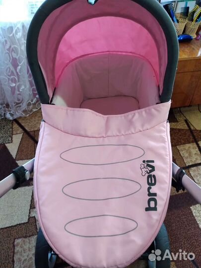 Коляска 3 в 1 brevi