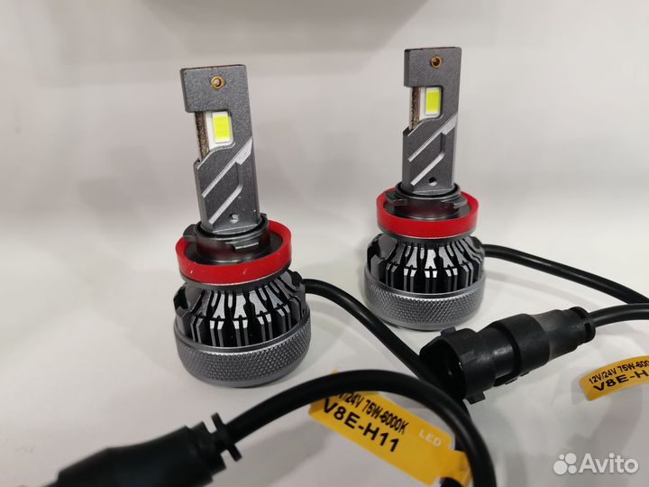 LED лампы h11 9-36v 150w/15000lm/6000K