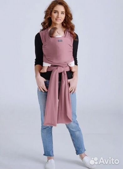 Слинг-шарф трикотажный для новорожденного Diva mil