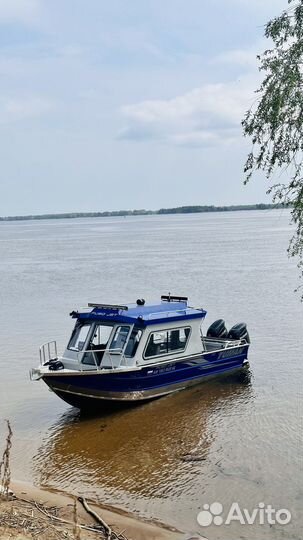 Продаю новый катер с 2-мя мотор. Сузуки по 140 л.с