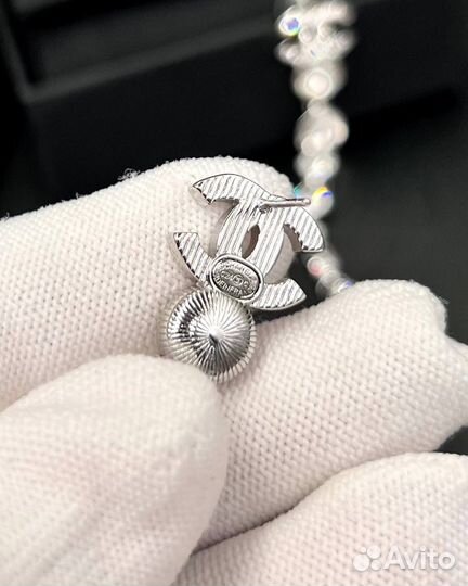 Серьги chanel