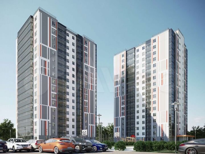 2-к. квартира, 60,5 м², 17/17 эт.