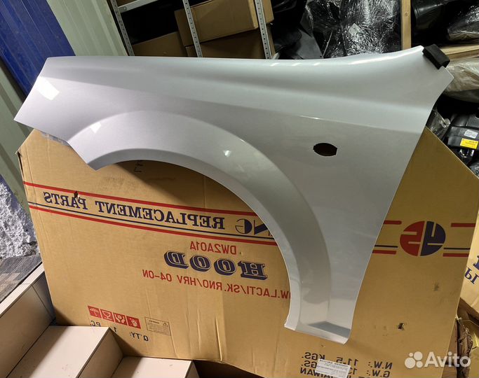 Крыло chevrolet lacetti седан