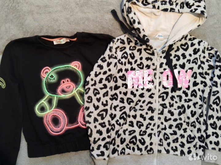 Вещи пакетом на девочку 116-122