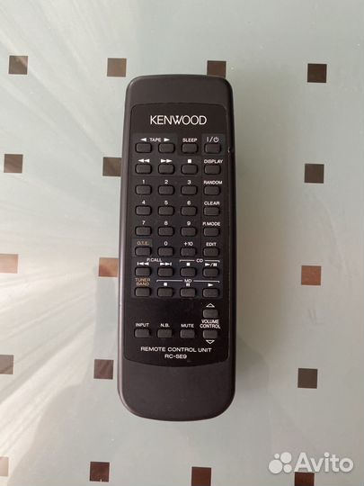 Пульт ду для Blue ray плеера Denon Kenwood RC-SE9
