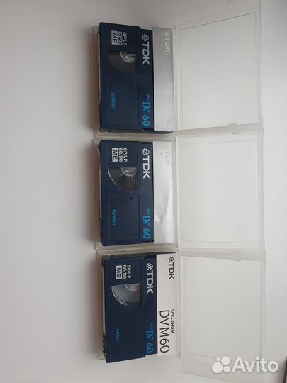 Mini Dv кассеты TDK 3 штуки