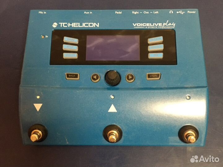 Вокальный процессор/ревербератор/гармонайзер