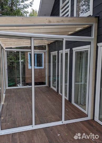 Остекление террасы и веранды
