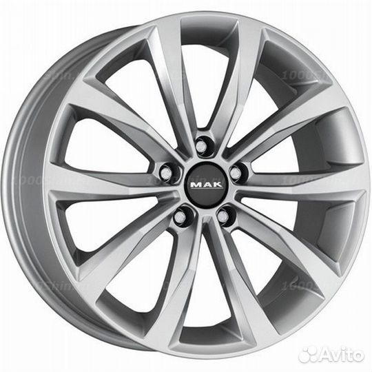 Диск 7*17 5*114,3 ET40 76 MAK Wolf Silver