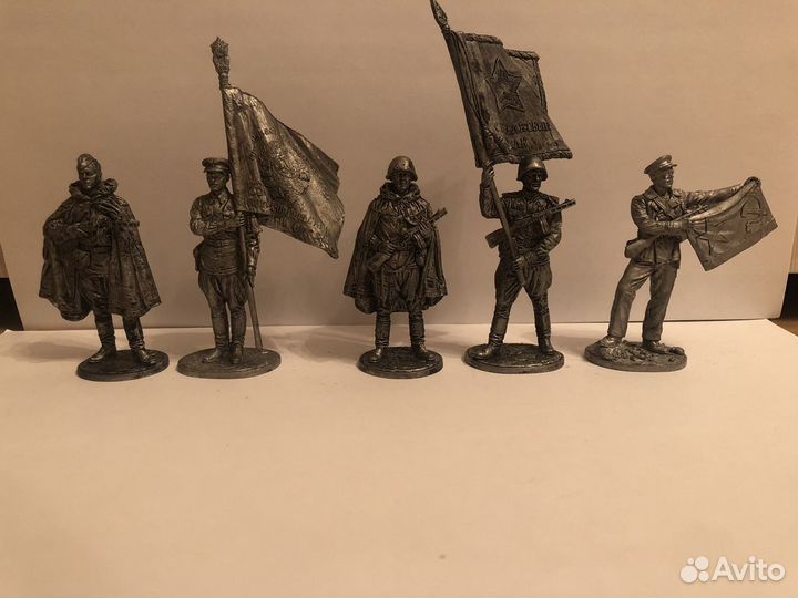 Оловянные солдатики 2 мировая война 54 мм