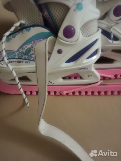 Коньки детские раздвижные 31 36