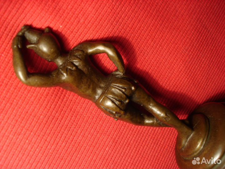 Российская Империя 1900 Джокер Шут Скоморох Бронза