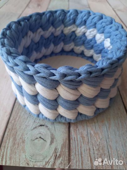 Трикотажная корзина