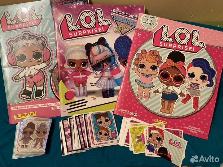 Наклейки Panini Lol, Единороги,Принцессы