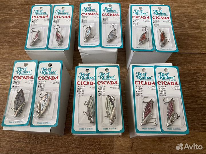 Цикада Reef Runner Cicada новые USA