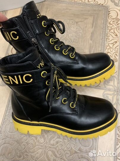 Ботинки демисезонные для девочки 34 размер