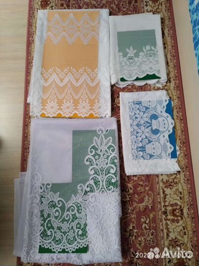 Скатерти, тюль, пододеяльники