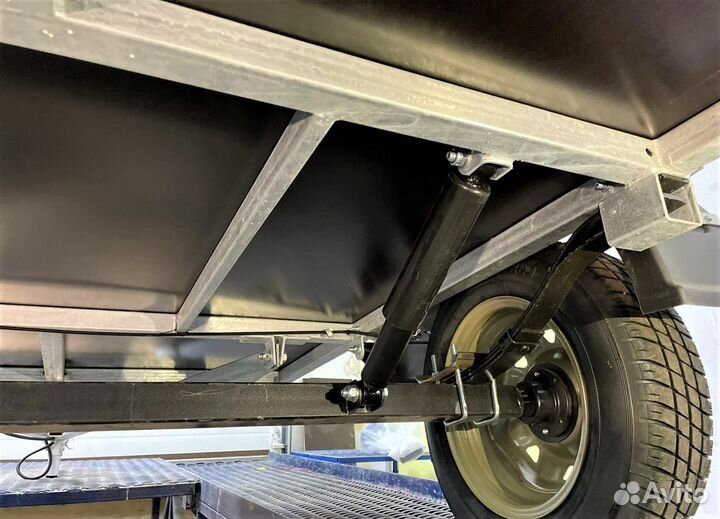 Прицеп легковой 1,7х1,3м Высокий борт цинк