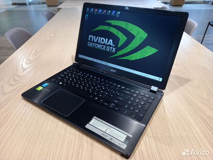 Игровой ноутбук Acer/ GeForce 750M 4Гб/ SSD