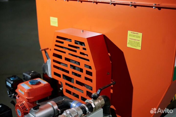 Установка гидропосева газона на 2м