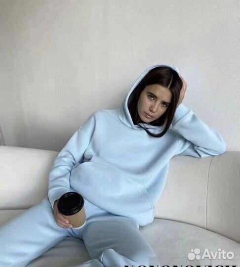 Флисовый костюм женский