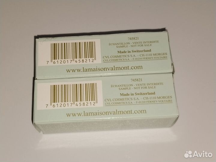 Valmont DetO2x eye cream 2 шт