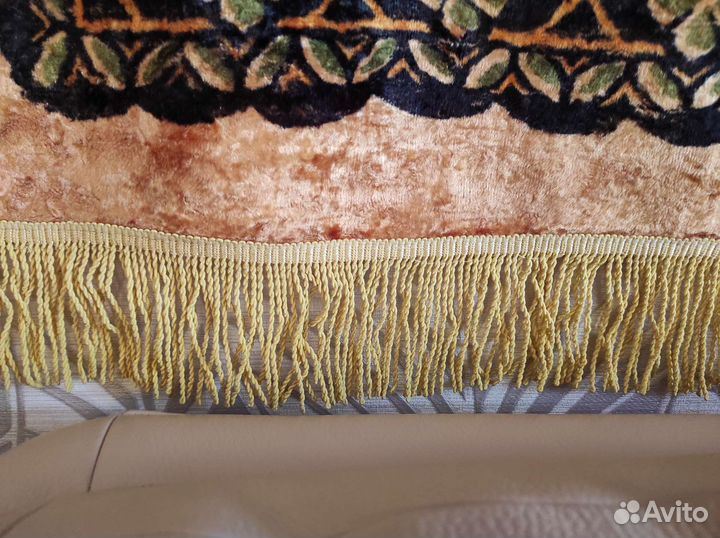 Плюшевый ковер, скатерть, накидка винтаж СССР