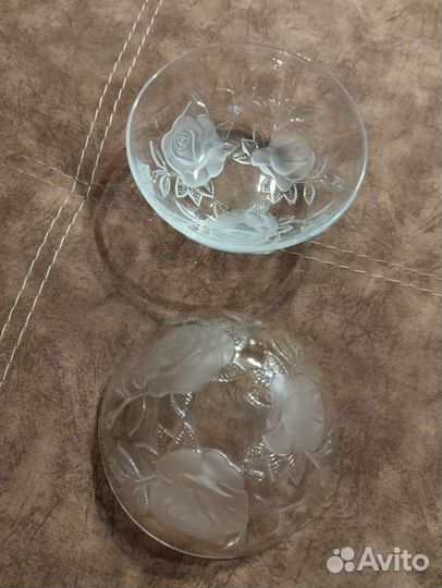 Посуда богемское стекло