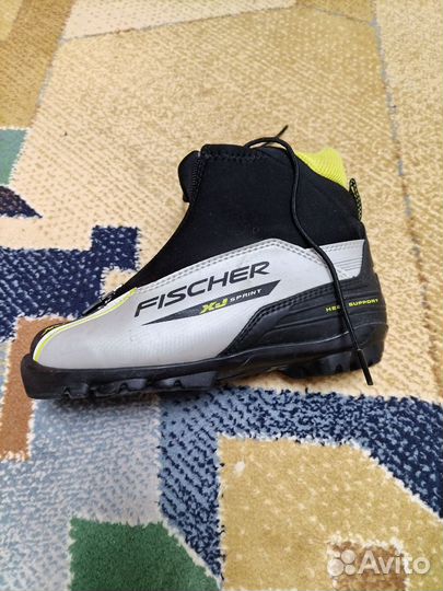 Лыжи детские 150 с ботинками fischer 36