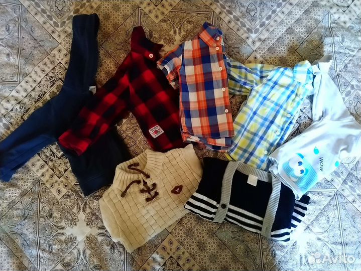 Вещи пакетом на мальчика