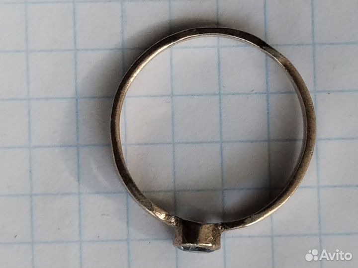 Кольцо серебро 875 СССР