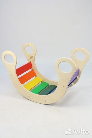 Радуга качалка монтессори