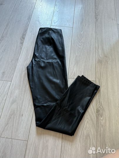 Кожаные лосины 42-44