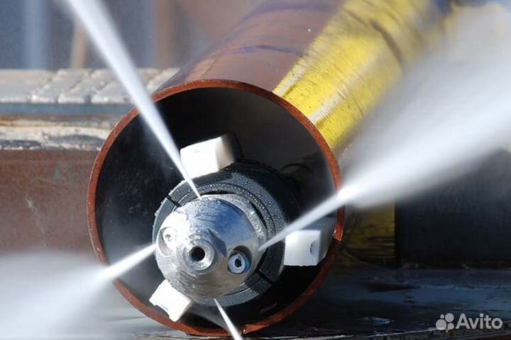 Прочистка канализационной трубы. Видеодиагностика