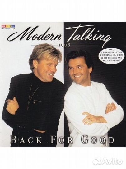 Modern talking - Back For Good (CD)