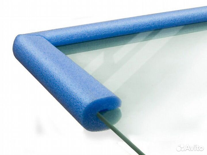 Защитный профиль для стекла 2000 мм