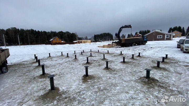 Винтовые сваи заводское качество